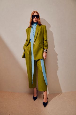 Calça Linho Travessia Verde