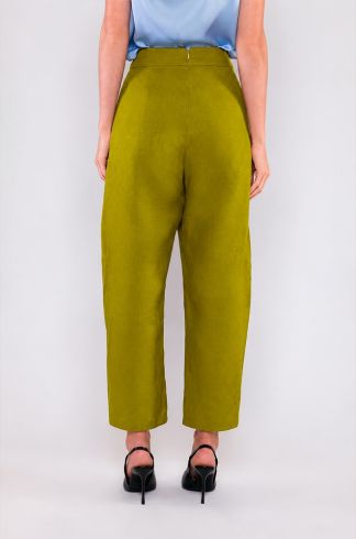 Calça Linho Travessia Verde