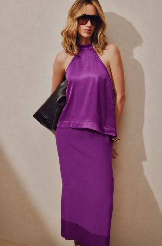 Blusa Nuances Travessia Roxo