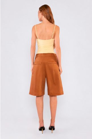 Body Tule Travessia Amarelo 