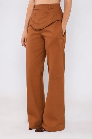 Calça Organic Sarja Travessia Marrom