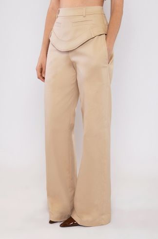 Calça Organic Sarja Travessia Bege