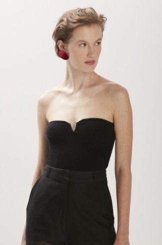 Body sem Alça Nós Ato Dois Sapucaia Preto