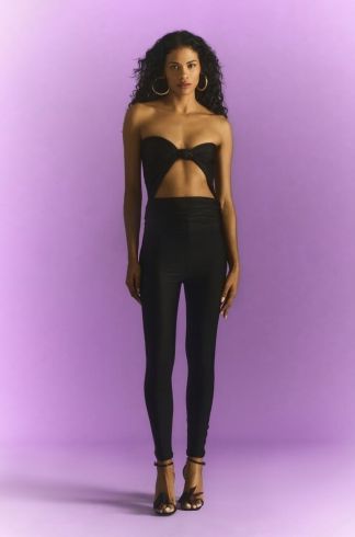 Macacão sem Alça Ginger e La Sirene Lina Preto