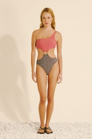 Body Ombro Único Ginger e La Sirene Glow Fun Pink e Marinho