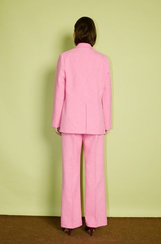 Blazer Alfaiataria Casulo Libélula Rosa