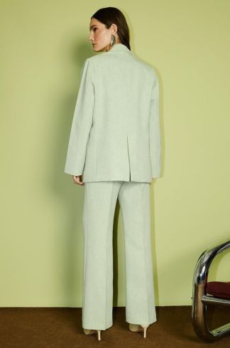 Blazer Alfaiataria Casulo Libélula Verde