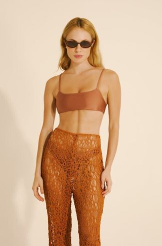 Calça Ginger e La Sirene Ibiza Terracota