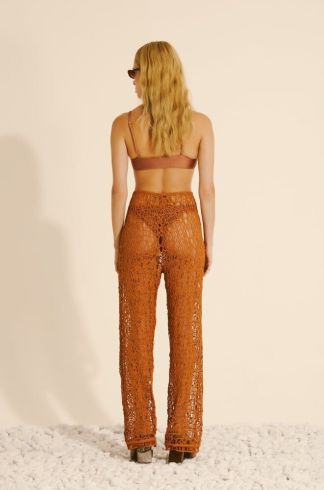 Calça Ginger e La Sirene Ibiza Terracota
