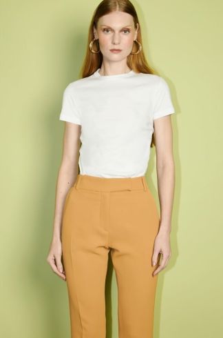 Camiseta Franzida Casulo Inseta Off White