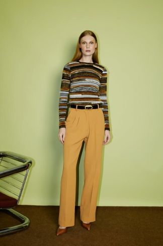 Blusa em Tricot Casulo Aranha Dourado