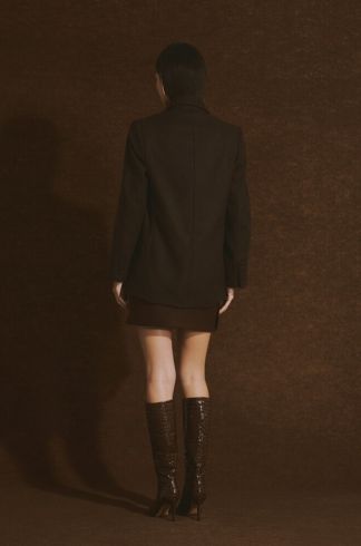 Blazer Casulo Tarântula Marrom