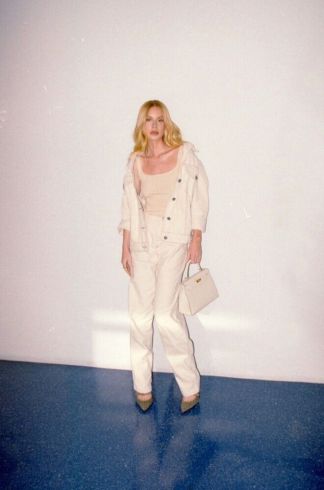 Calça Jeans Baloon Casulo Saúva Off White