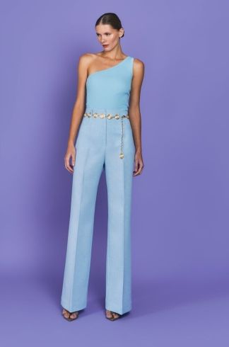 Regata Ombro Único Mareh Aurea Azul