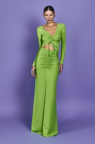 Blusa Manga Longa Mareh Nereida Verde