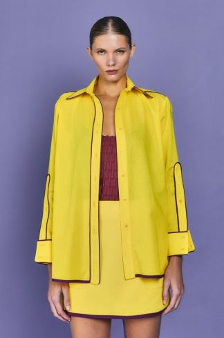 Camisa Mareh Cardume Amarelo