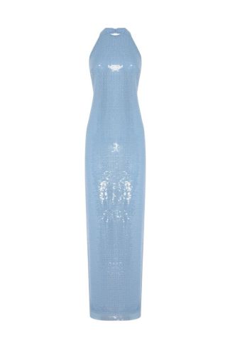 Vestido Longo Mareh Aquamarine Azul