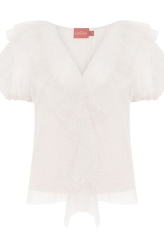 Blusa Manga Curta Porites Off White