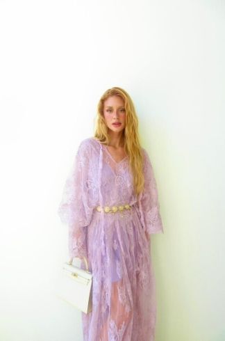 Vestido Longo Enlevo Lilas