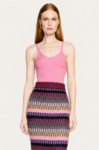Blusa em Tricot Casulo Crisálida Rosa