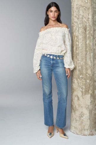 Blusa Relevo Off White