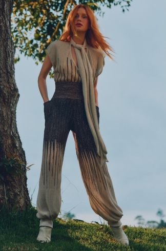 Blusa Tricot Boreal Bicolor