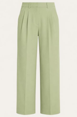 Calça Reta Casulo Gafanhoto Verde