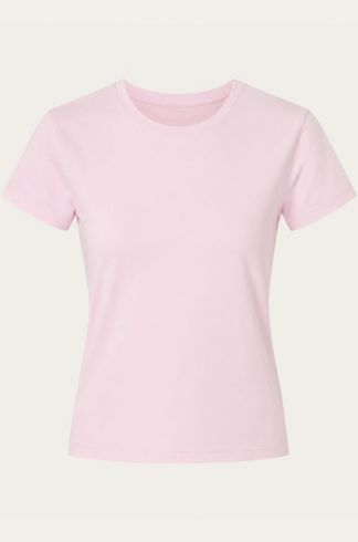 Camiseta Franzida Casulo Inseta Rosa