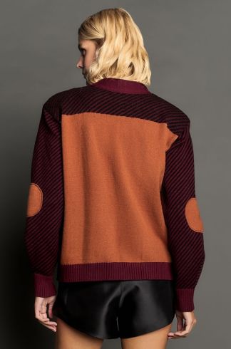 Cardigan Tricot Devaneio Aura Multicolor
