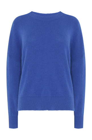 Pullover Tricot Aura Azul Royal