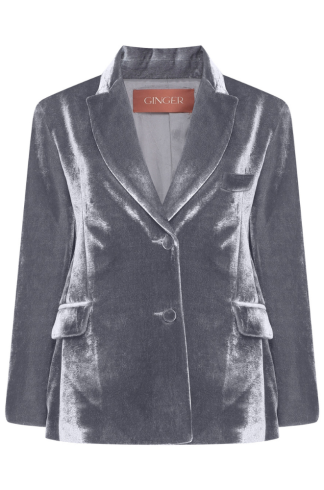 Blazer Devaneio Bruma Cinza