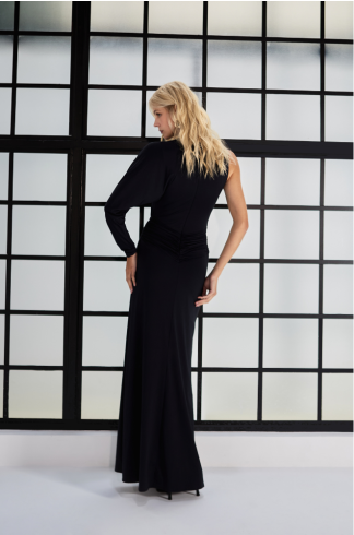 Vestido Longo Devaneio Uma MG Longa Prisma Preto