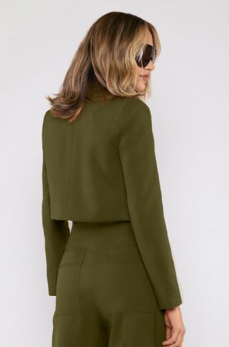 Blazer Linho Cruzado Travessia Verde