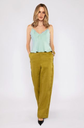 Regata com Detalhe em Renda Travessia Verde