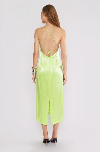 Vestido Midi Travessia Verde