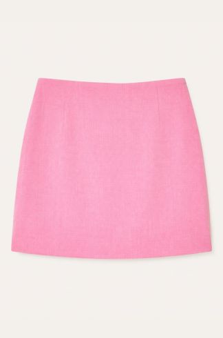 Saia Curta Casulo Libélula Rosa