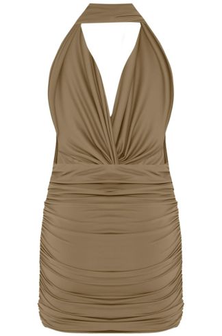 Vestido Curto Devaneio Aureo Verde