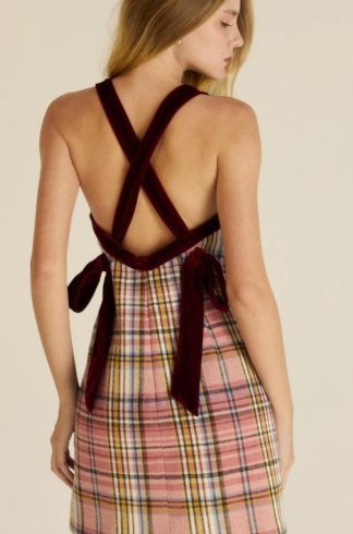 Vestido Curto Devaneio Turmalina Rosa