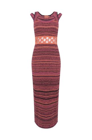 Vestido Midi Mareh Anêmona Multicolor