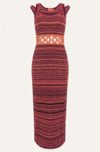 Vestido Midi Mareh Anêmona Multicolor