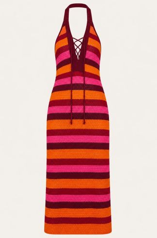 Vestido Midi Tricot Mareh Búzios Ginger